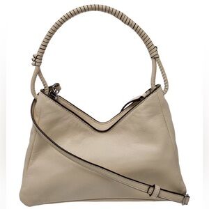 STAUD Taupe Crossbody Bag